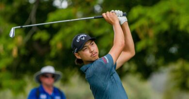 Australian PGA: Min Woo Lee on top as former world No 1 Adam Scott falls back during third round