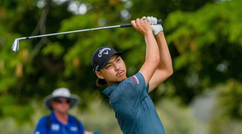 Australian PGA: Min Woo Lee on top as former world No 1 Adam Scott falls back during third round