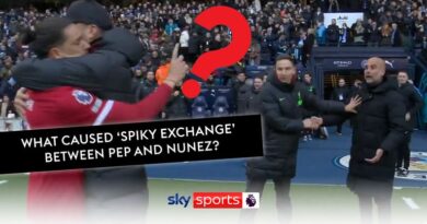 Pep and Nunez in 'spiky exchange'