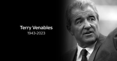 Terry Venables: Former England manager dies aged 80