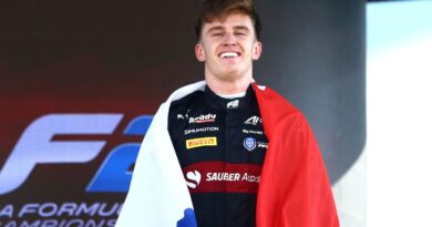 Formula 2: Theo Pourchaire holds off challenge from Frederik Vesti to win F2 title in Abu Dhabi