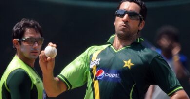 Former Pakistan cricketers Saeed Ajmal and Umar Gul