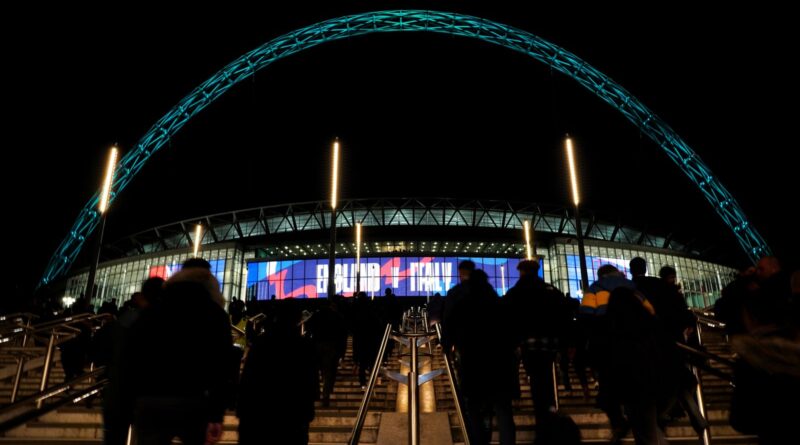 Wembley arch will no longer light up to mark atrocities - after criticism for not displaying Israeli colours