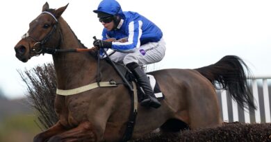 Your Darling ridden by Kielan Woods on their way to winning the Royal Ascot Racing Club Handicap Chase at Ascot