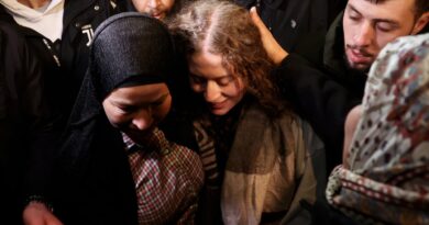 Palestinian activist Ahed Tamimi freed from Israeli prison in latest exchange