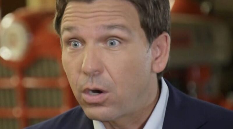 Ron DeSantis admits that Trump lost the 2020 election.