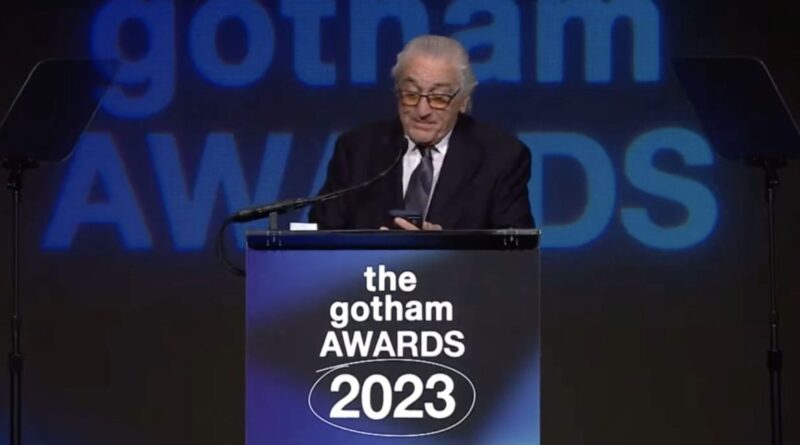 Robert De Niro, Gotham Awards