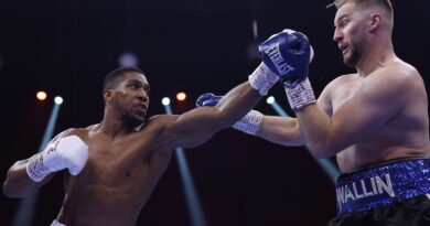 Riydah, Saudi Arabia: Anthony Joshua v Otto Wallin, Heavyweight Contest..24 December 2023.Picture By Mark Robinson Matchroom Boxing.