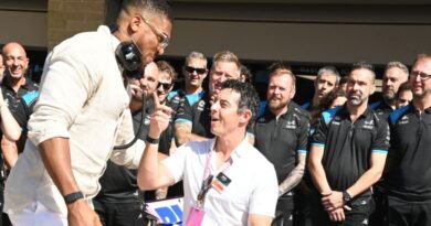 Alpine: How Anthony Joshua and Rory McIlroy are helping Formula 1 team after becoming investors