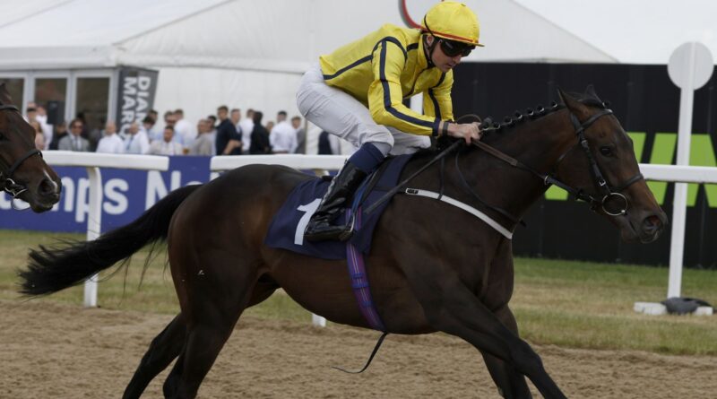 Clearpoint ridden by Oisin Orr wins the JenningsBet EBF Novice Stakes during day three of the Northumberland Plate Festival at Newcastle