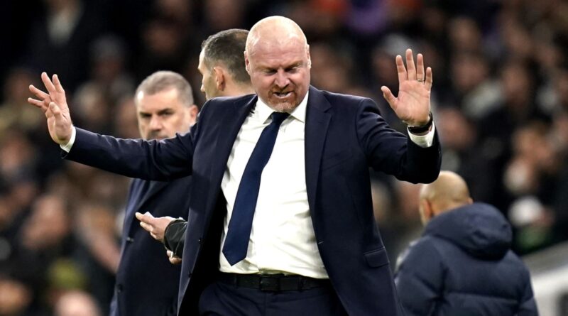 Sean Dyche was left unimpressed by VAR