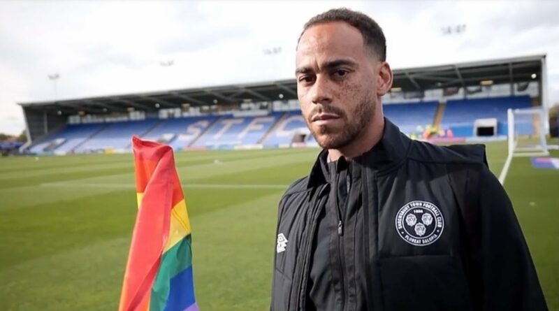 Rainbow Laces: Shrewsbury's Elliott Bennett 'surprised' to be only club ambassador for LGBTQ+ campaign