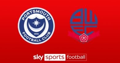 Portsmouth 2-0 Bolton: Conor Shaughnessy and Kusini Yengi send hosts six points clear at League One summit