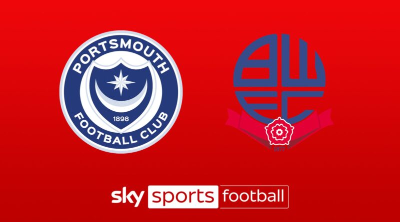 Portsmouth 2-0 Bolton: Conor Shaughnessy and Kusini Yengi send hosts six points clear at League One summit