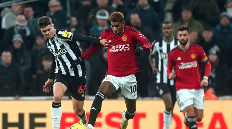 Marcus Rashford's display for Man Utd at Newcastle was unacceptable - he reminds me of Anthony Martial, says Jamie Carragher