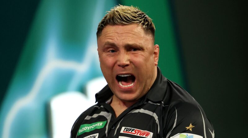 World Darts Championship: Gerwyn Price breezes into third round with 3-0 whitewash of Connor Scutt