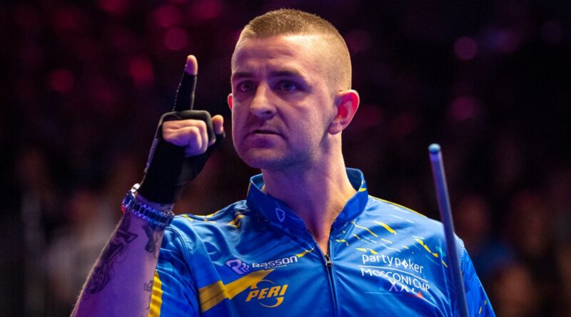 Mosconi Cup 2023: Jayson Shaw ready to give as good as he gets for Team Europe's defence against Team USA