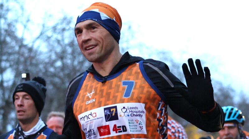 Kevin Sinfield completes 7 in 7 in 7 challenge to help those affected by motor neurone disease