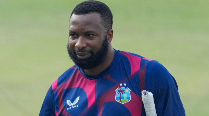 West Indies captain Kieron Pollard (Associated Press)