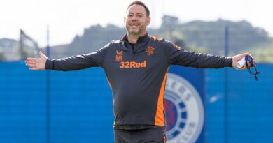 GLASGOW, SCOTLAND - AUGUST 14: Rangers manager Michael Beale during a Rangers Training Session at the Rangers Training Centre, on August 14, 2023, in Glasgow, Scotland. (Photo by Craig Foy / SNS Group)