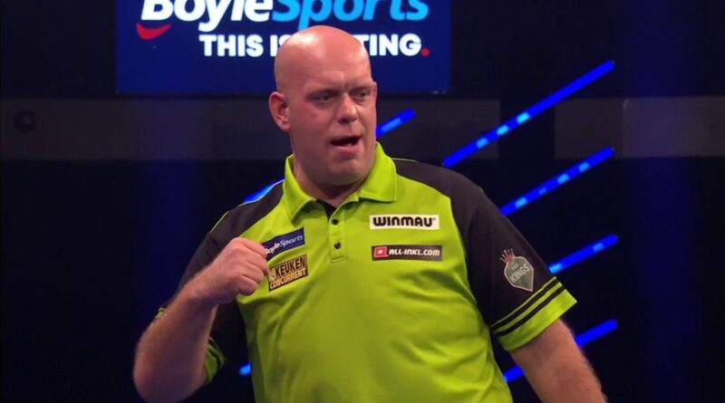 World Darts Championship: Michael van Gerwen says he is still the player to beat as he looks to clinch his fourth title