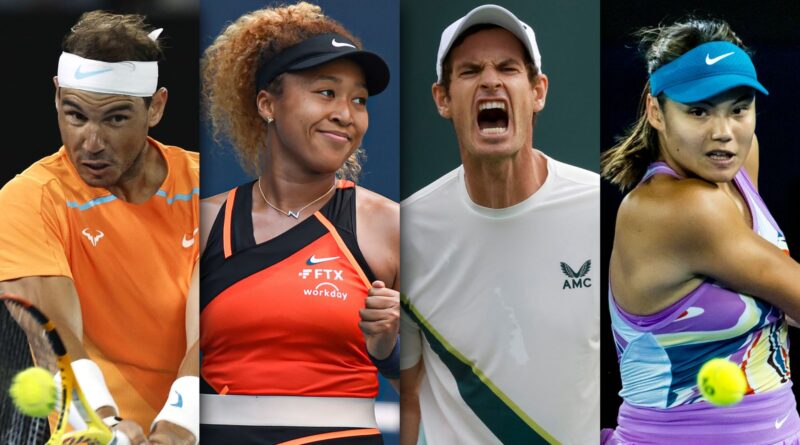 How to watch Rafael Nadal, Naomi Osaka, Andy Murray, Emma Raducanu and more over New Year 2024