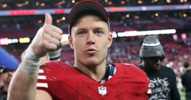 Christian McCaffrey should win NFL MVP award says San Francisco 49ers quarterback Brock Purdy