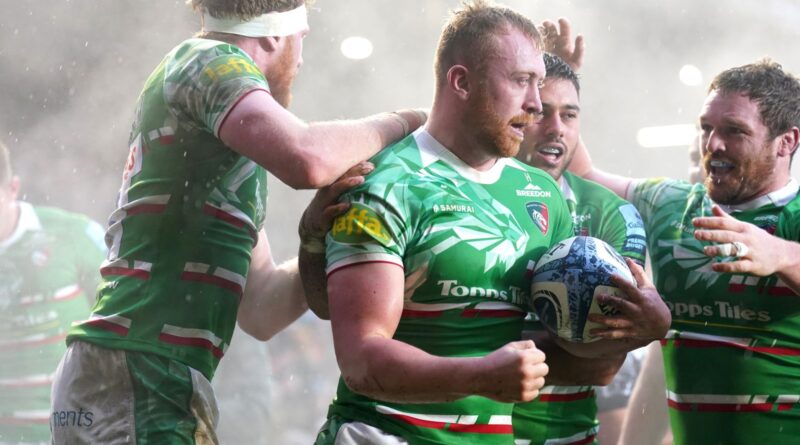 Leicester Tigers 47-3 Newcastle Falcons: Tommy Reffell scores hat-trick in Gallagher Premiership rout