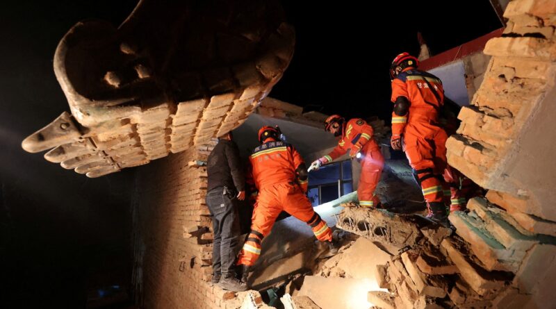 Earthquake in northwestern China kills at least 116 people