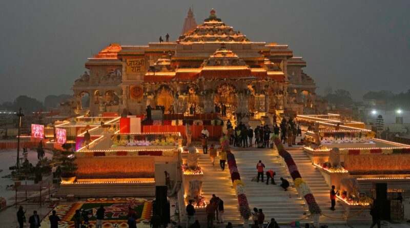 Modi’s consecration of controversial Hindu temple caps years-long campaign