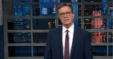 Stephen Colbert talks about Trump's cognitive test.