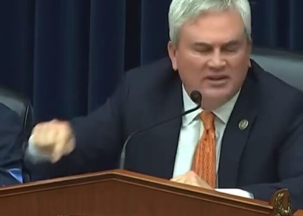 James Comer gets confronted during House hearing.