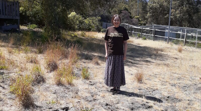 Her dried-up yard won an ‘Ugliest Lawn’ award. She hopes it inspires others.