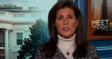 Nikki Haley is interviewed on Meet The Press.