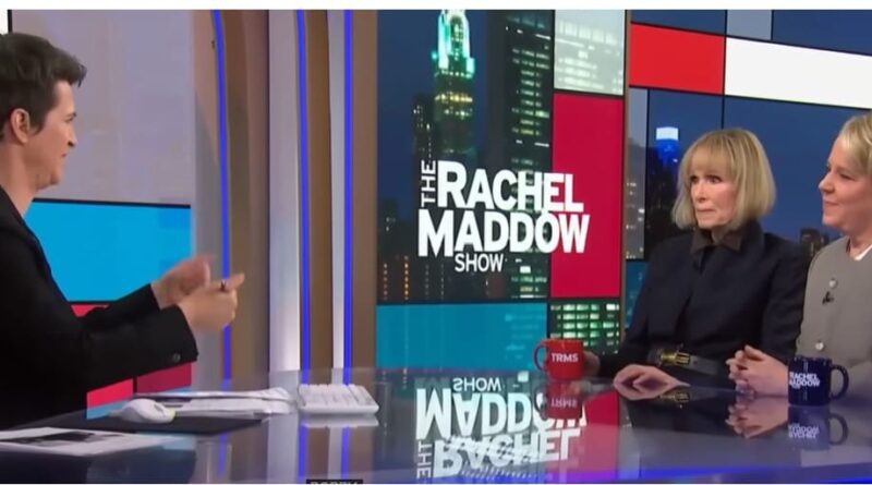 Rachel Maddow to interview E. Jean Carroll on Monday.