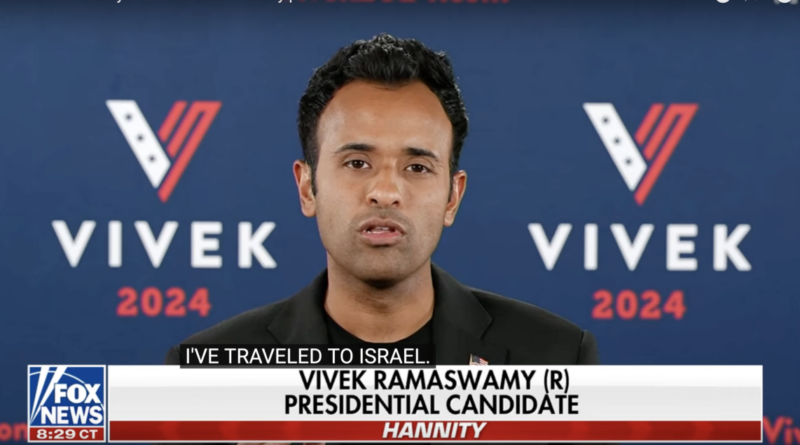 Vivek Ramaswamy, screen capture Fox News