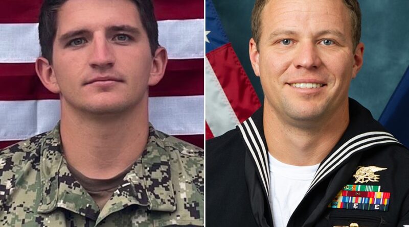 U.S. identifies Navy SEALs who died attempting to seize Iranian arms