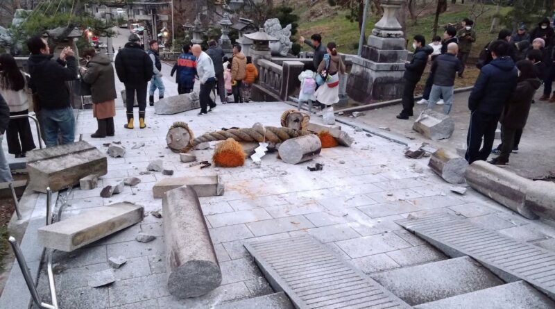 Japan issues tsunami warnings after powerful earthquake