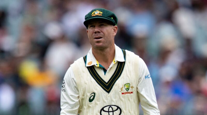 David Warner was out for 34 on day two in what will likely be his penultimate Test innings.