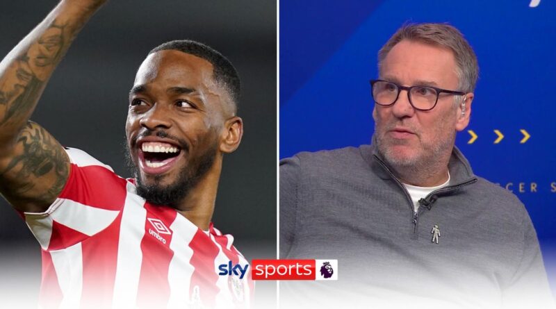 Paul Merson says: Arsenal are 'bang in' title race but need a striker like Ivan Toney if they want to go all the way