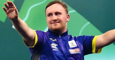 World Darts Championship: Luke Littler thrashes Brendan Dolan after Rob Cross makes history at Alexandra Palace