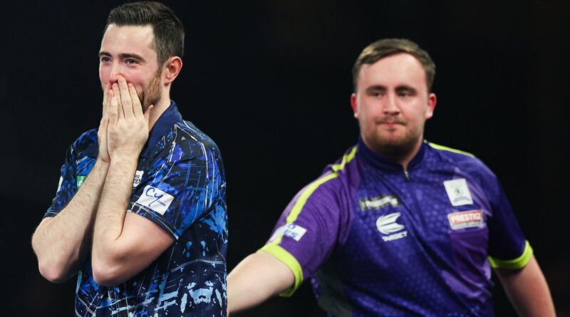 Luke Humphries admits he had to 'spoil the party' after defeating Luke Littler at World Darts Championship