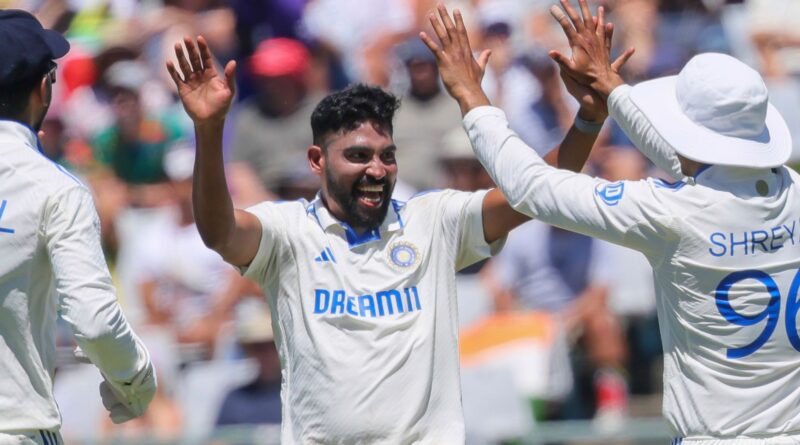 South Africa vs India: Resurgent tourists skittle hosts for 55 before being bowled out for 153 on first day of second Test