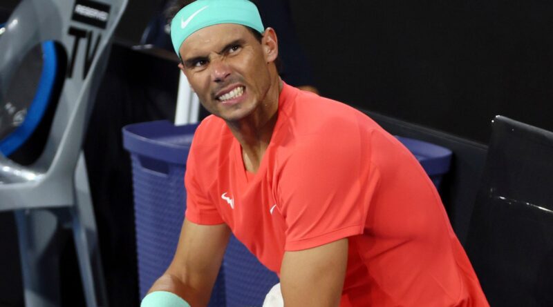 Rafael Nadal not '100 per cent sure' he will be fit for Australian Open after injury scare in Brisbane International loss