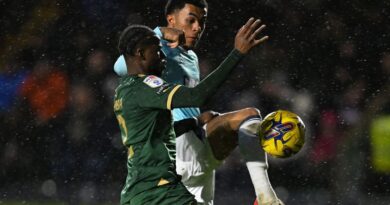 Ryan Andrews of Watford scores their sides third goal