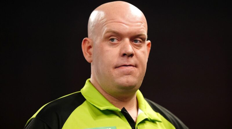 World Darts Championship: Michael van Gerwen suffers shock exit to Scott Williams in quarter-finals