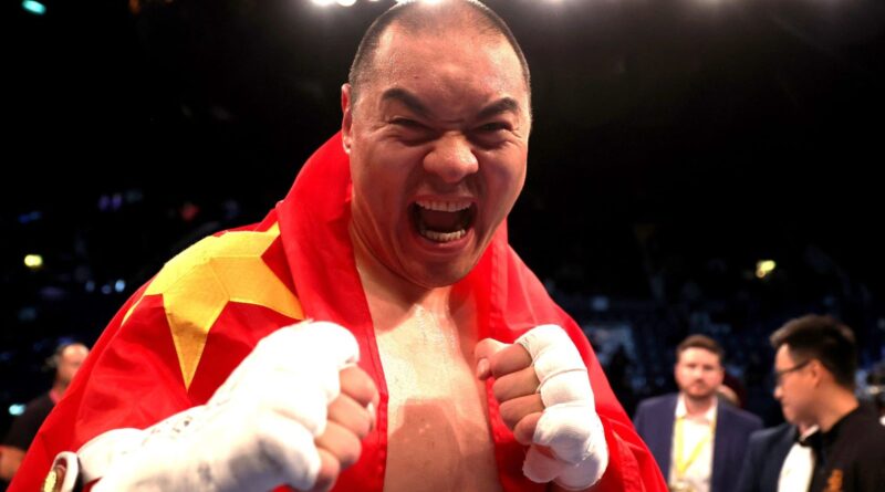 Anthony Joshua's next opponent? Zhilei Zhang being considered to fight former heavyweight champion