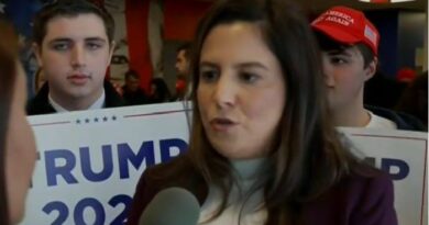 Elise Stefanik tries to spin Trump's mental decline.