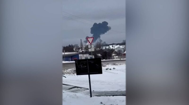 Russian military jet crashed near Belgorod, killing 74, officials say