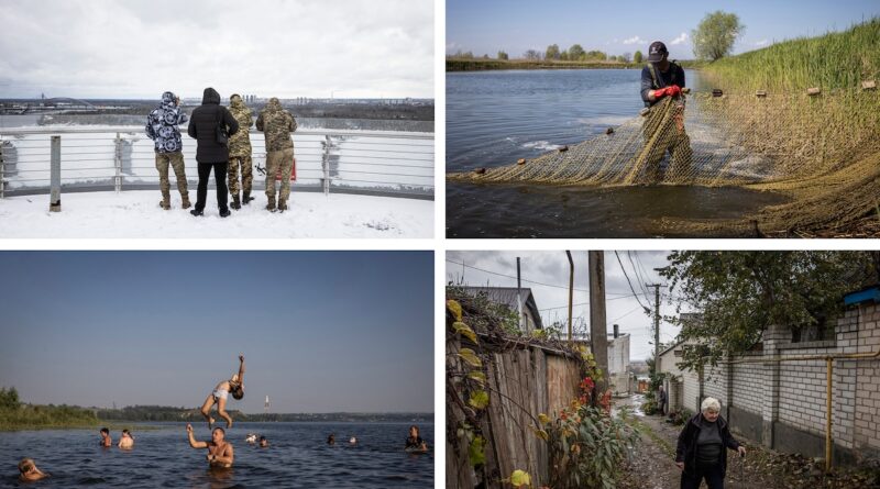 A year along the vital river that flows through Ukraine’s heart